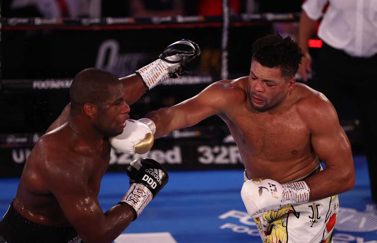 Joe Joyce supports Anthony Joshua, a Brit, in his rematch against Oleksandr Usyk. He calls out the Ukrainian champion