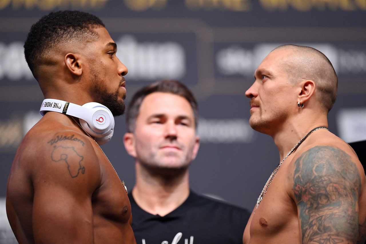 Oleksandr Usyk and Anthony Joshua rematch is 'on the brink of being announced' as the August 20 date has been set