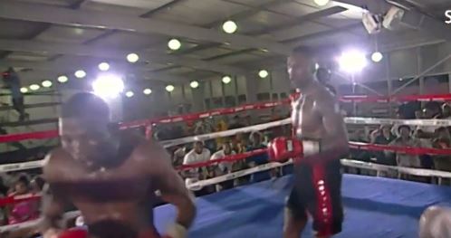 It was a frightening moment when Simiso Buthelezi, a South African boxer, punches an invisible opponent before being placed in an induced coma