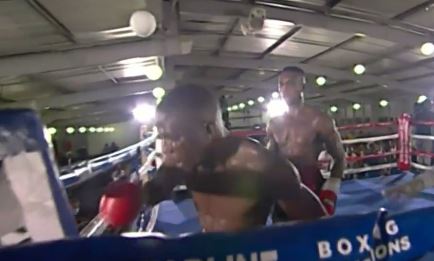 It was a frightening moment when Simiso Buthelezi, a South African boxer, punches an invisible opponent before being placed in an induced coma