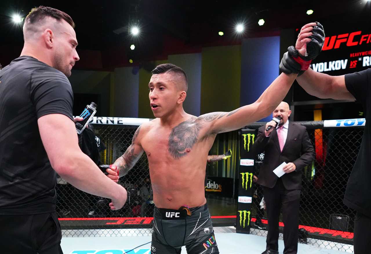 UFC star Jeff Molina was told that he would 'burn in hell' by bigoted supporters for supporting Pride Month with rainbow-colored fight kit