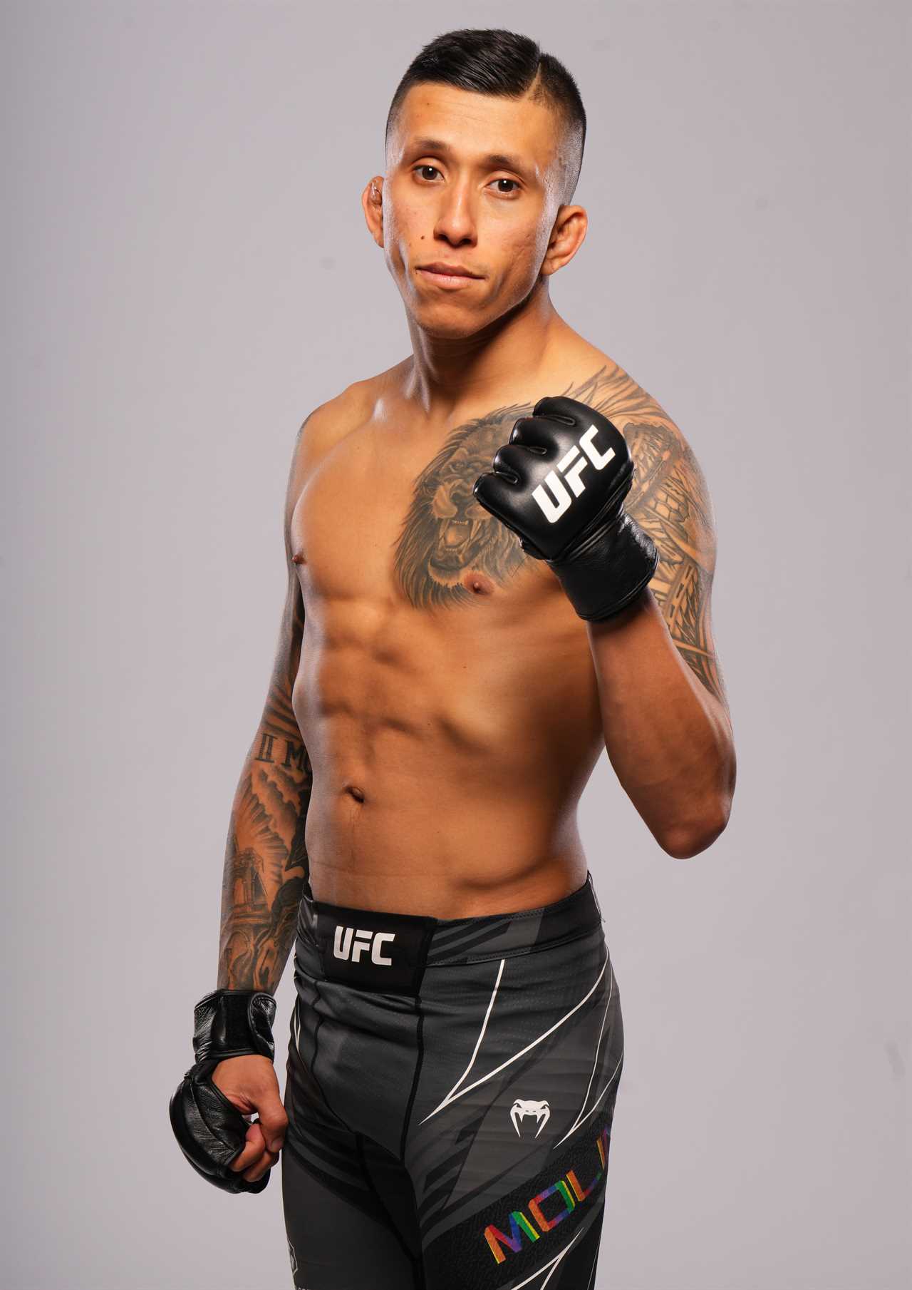 UFC star Jeff Molina was told that he would 'burn in hell' by bigoted supporters for supporting Pride Month with rainbow-colored fight kit