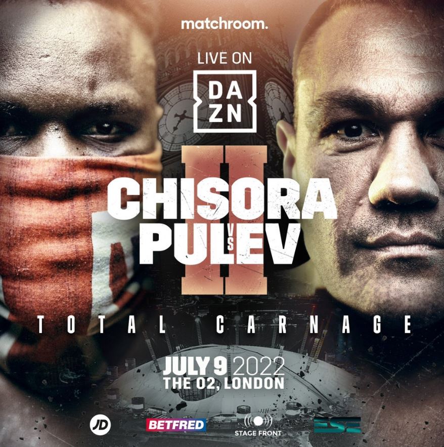 Derek Chisora vs Kubrat pulev CONFIRMED. Date and venue have been announced for the 'total Carnage' heavyweight fight