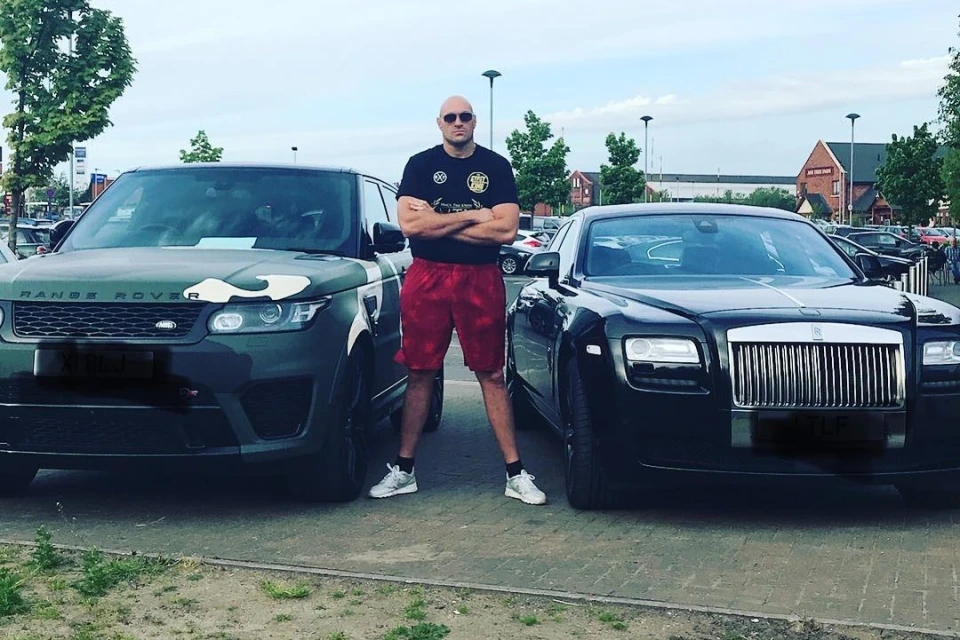 Tyson Fury spends PS380k on a Rolls-Royce Phantom Series II for his multi-million-pound car collection