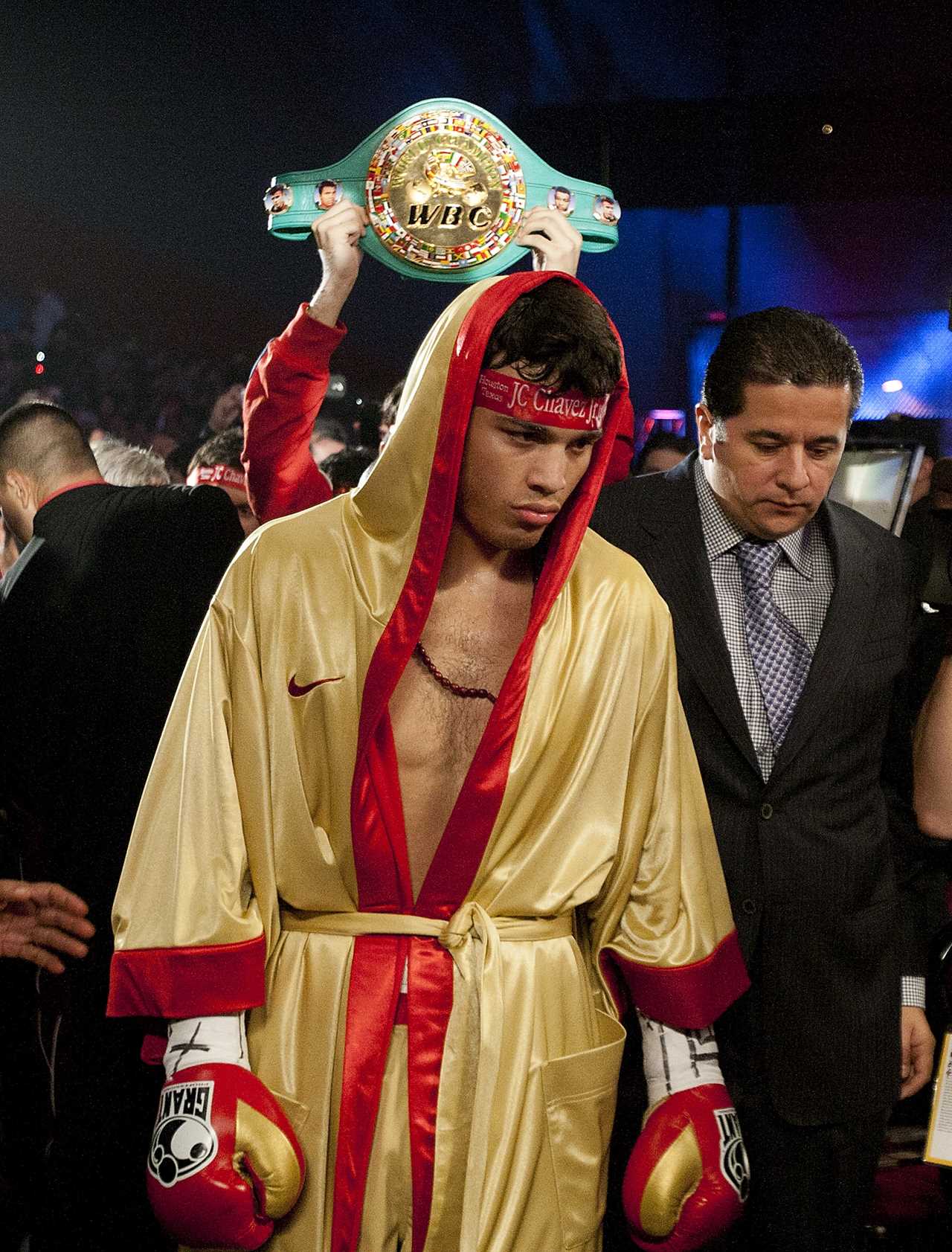 Robert Garcia, Anthony Joshua's trainer, had to keep Julio Cesar Chavez Jr under control during wild partying days