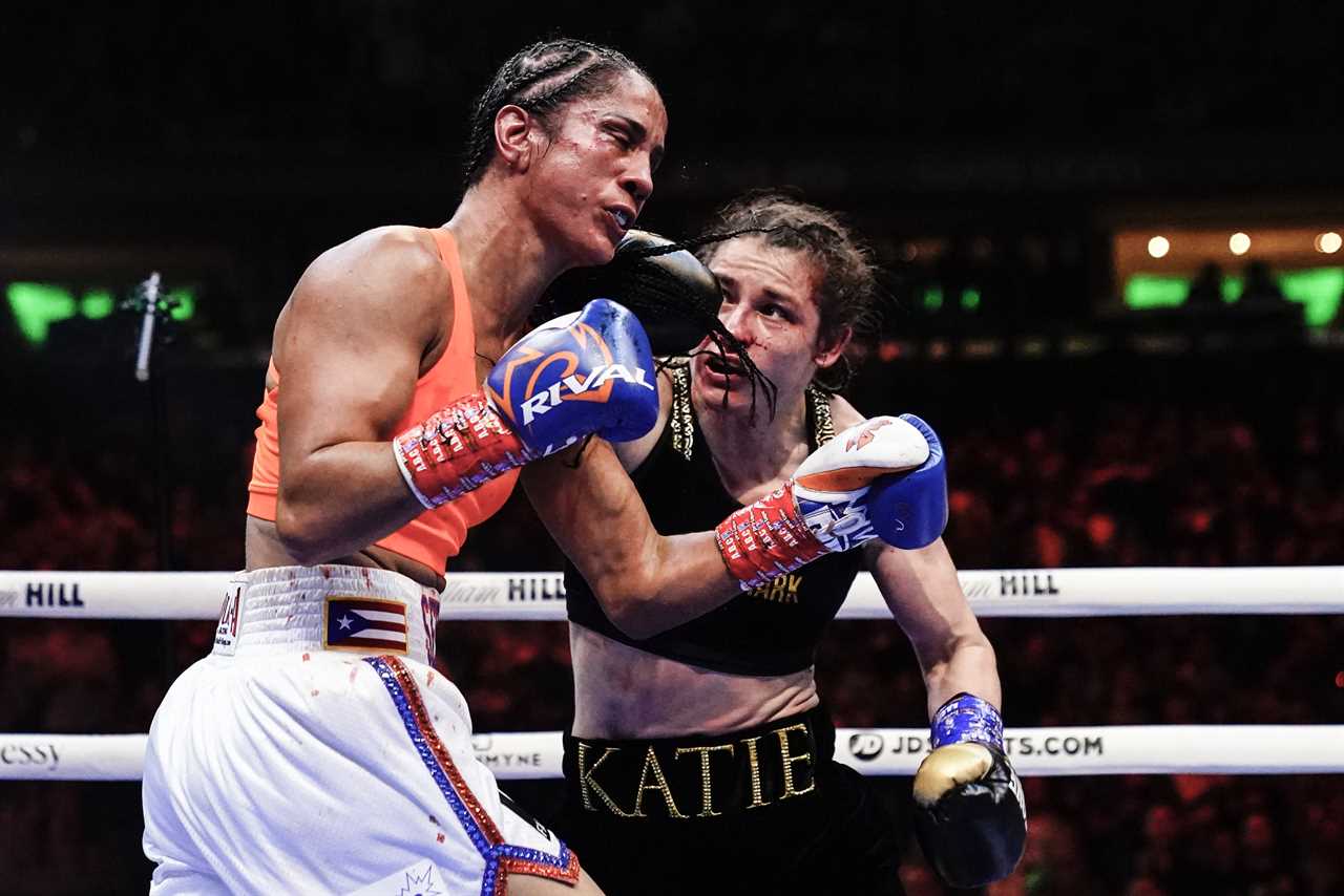 Eddie Hearn says Katie Taylor’s Croke Park rematch vs. Amanda Serrano is off as Puerto Rican ‘doesn’t want’ Ireland date