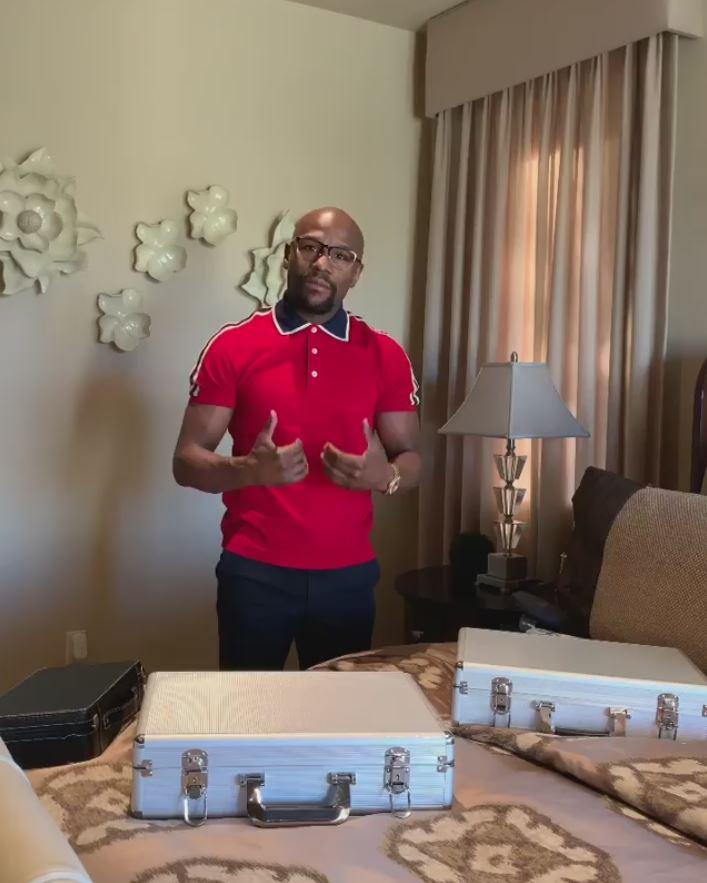 Floyd Mayweather, boxing legend, flaunts 41 watches with diamond-encrusted dials worth an astonishing $20million