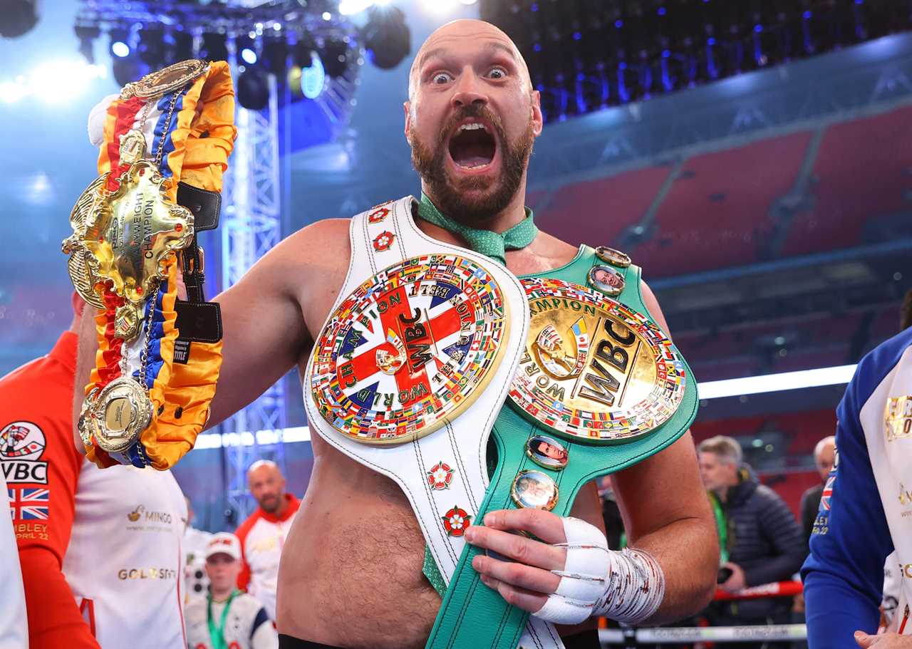 Anthony Joshua plans to lure Tyson Fury from retirement in December fight, if the Brit rival defeats Oleksandr Uzyk in rematch