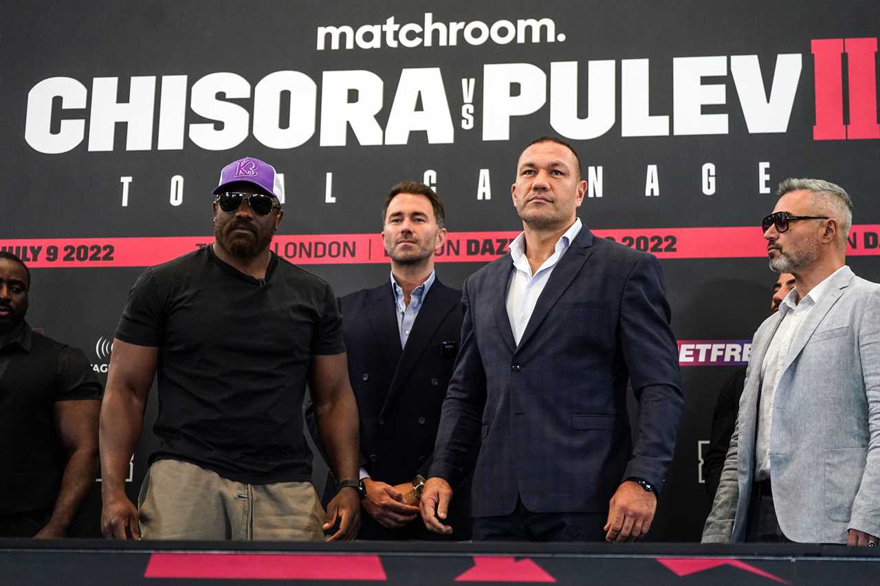 Derek Chisora and Kubrat Pulev: Time, UK start time, live streaming, TV channel, undercard and date for heavyweight rematch