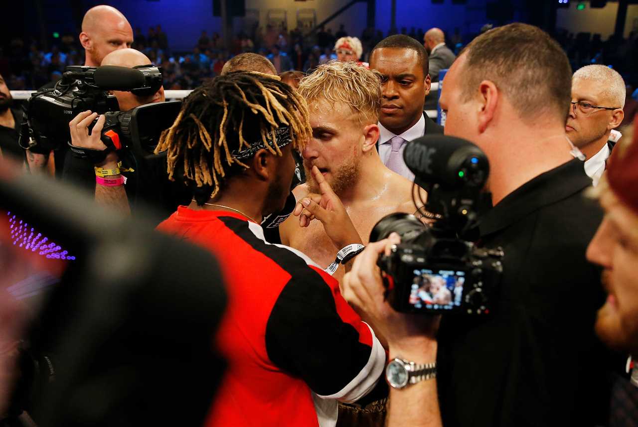 Jake Paul accuses KSI that he challenged him to 'everything but an actual fight' during a Twitter feud between YouTube rivals