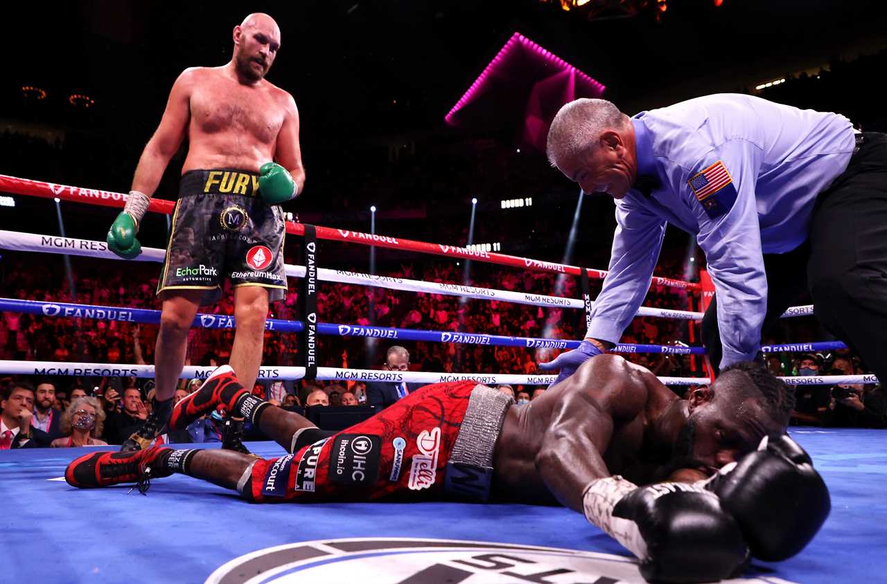 Tyson Fury, who asks a rival to retire, declares that Deontay Wilder has become a WRECK after being 'physically as well as emotionally destroyed.
