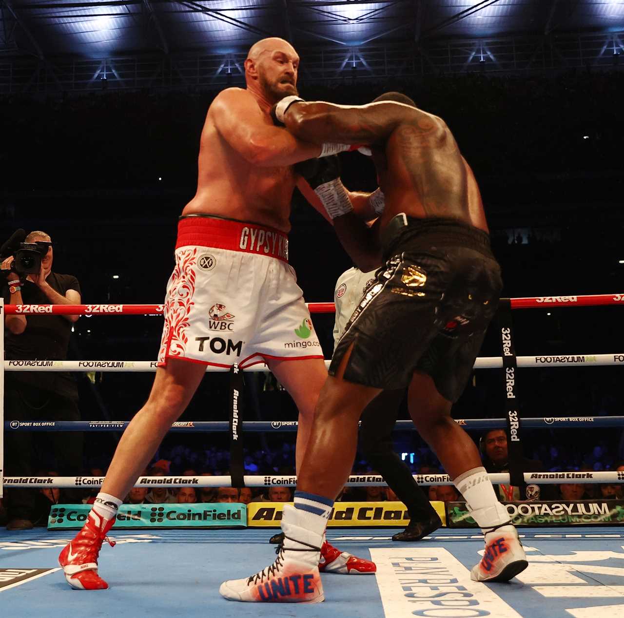 Tyson Fury attacks Dillian Whyte for claiming he used an 'illegal' move. He also claims that he PRAYED FOR his rival before the fight