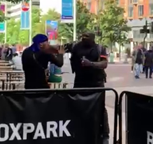 Tyson Fury defends Julius Francis against BoxPark customer Ko, as he praises his 'great right-hand'