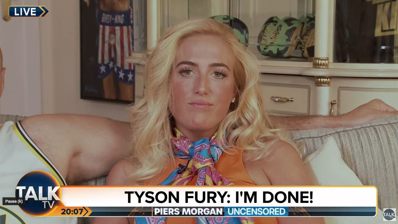 Paris Fury dispels pregnancy rumors and reveals that Tyson has been offered an RECORD deal