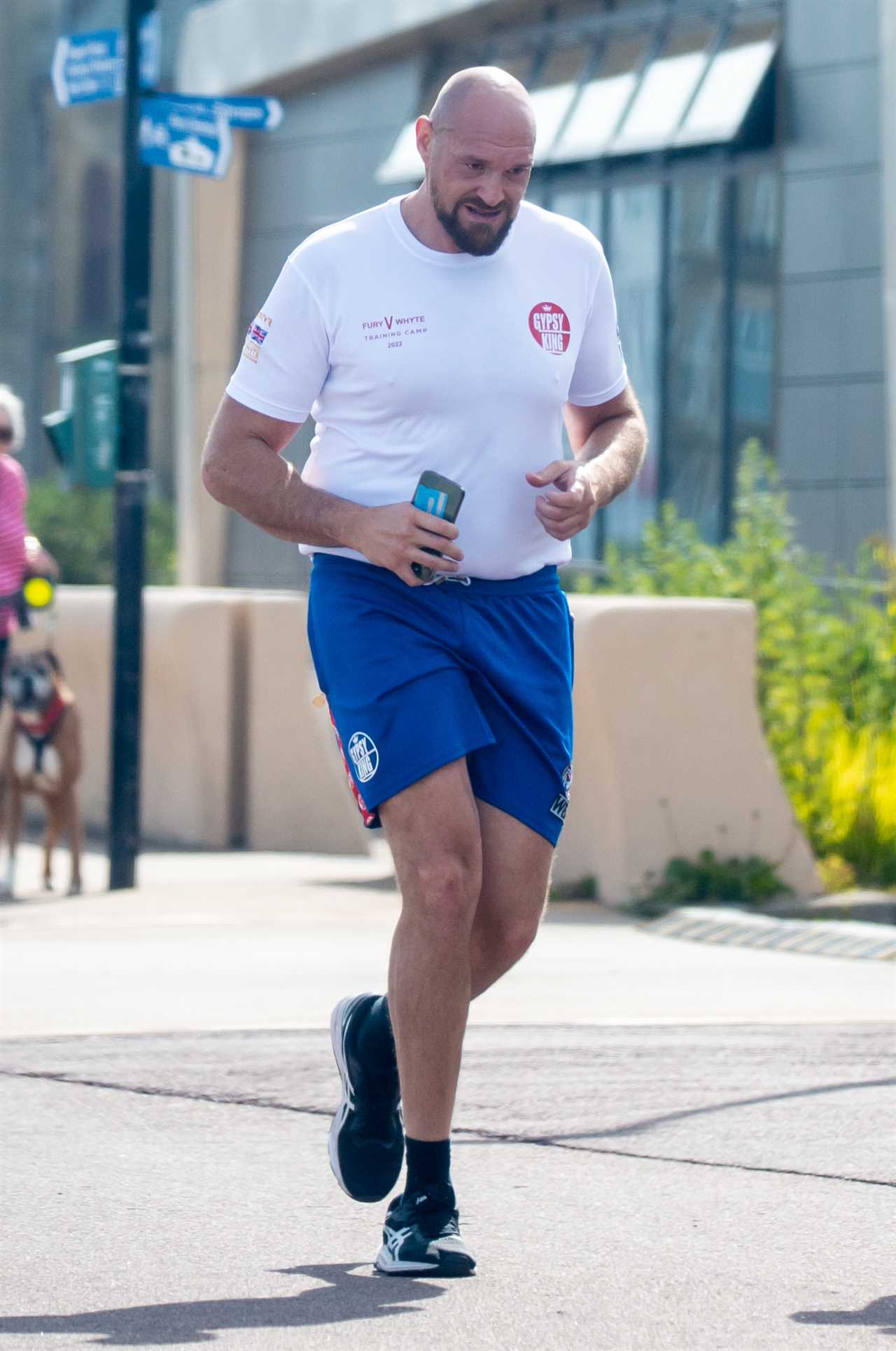 Tyson Fury, boxing champ, keeps fit after he revealed that he will return to the ring at '100%'