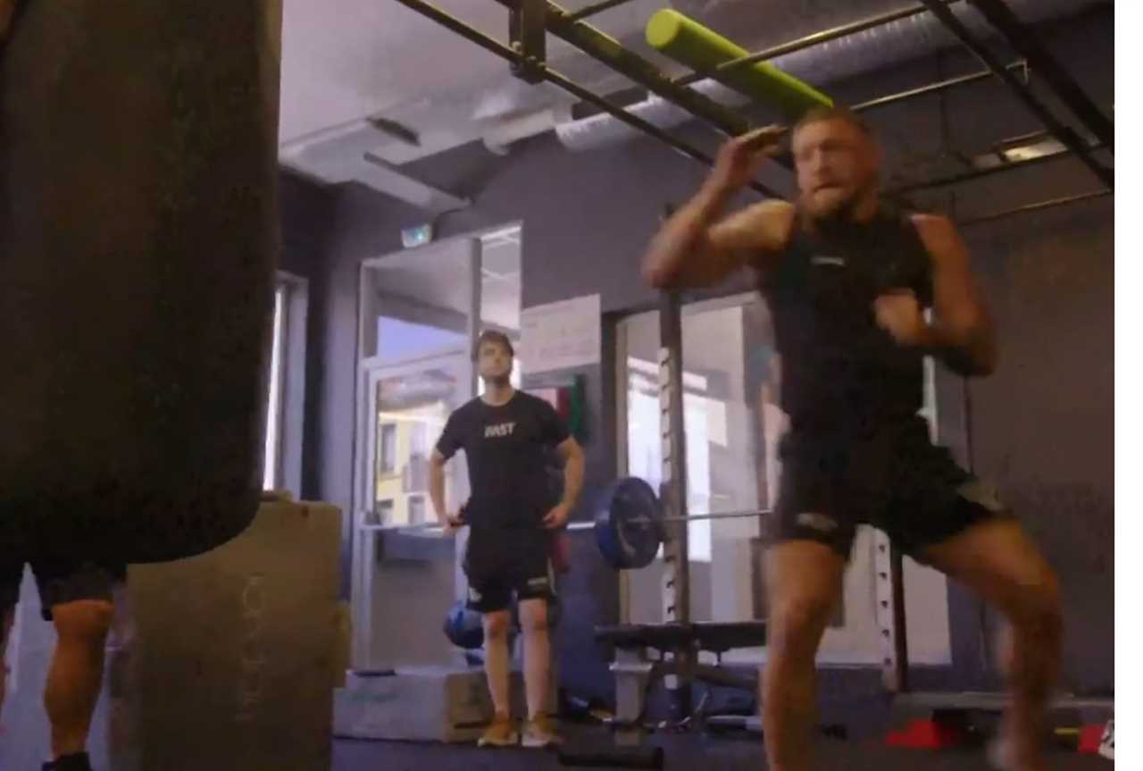 Conor McGregor seen kick for the first time since horror leg injury. UFC star continues training in preparation for his comeback