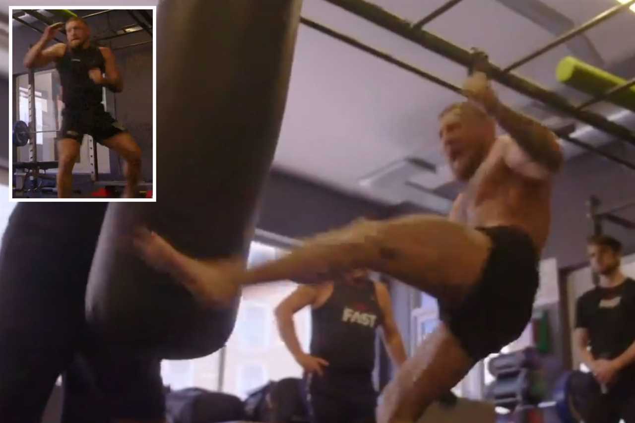 Conor McGregor wants UFC to host a huge PPV on European Time as he returns to training