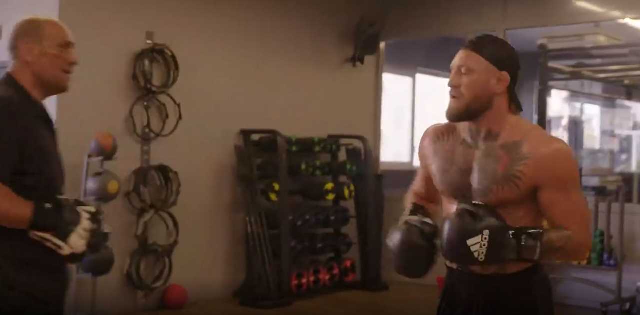 Call these Enders - Conor McGregor shows explosive punching power ahead UFC's return