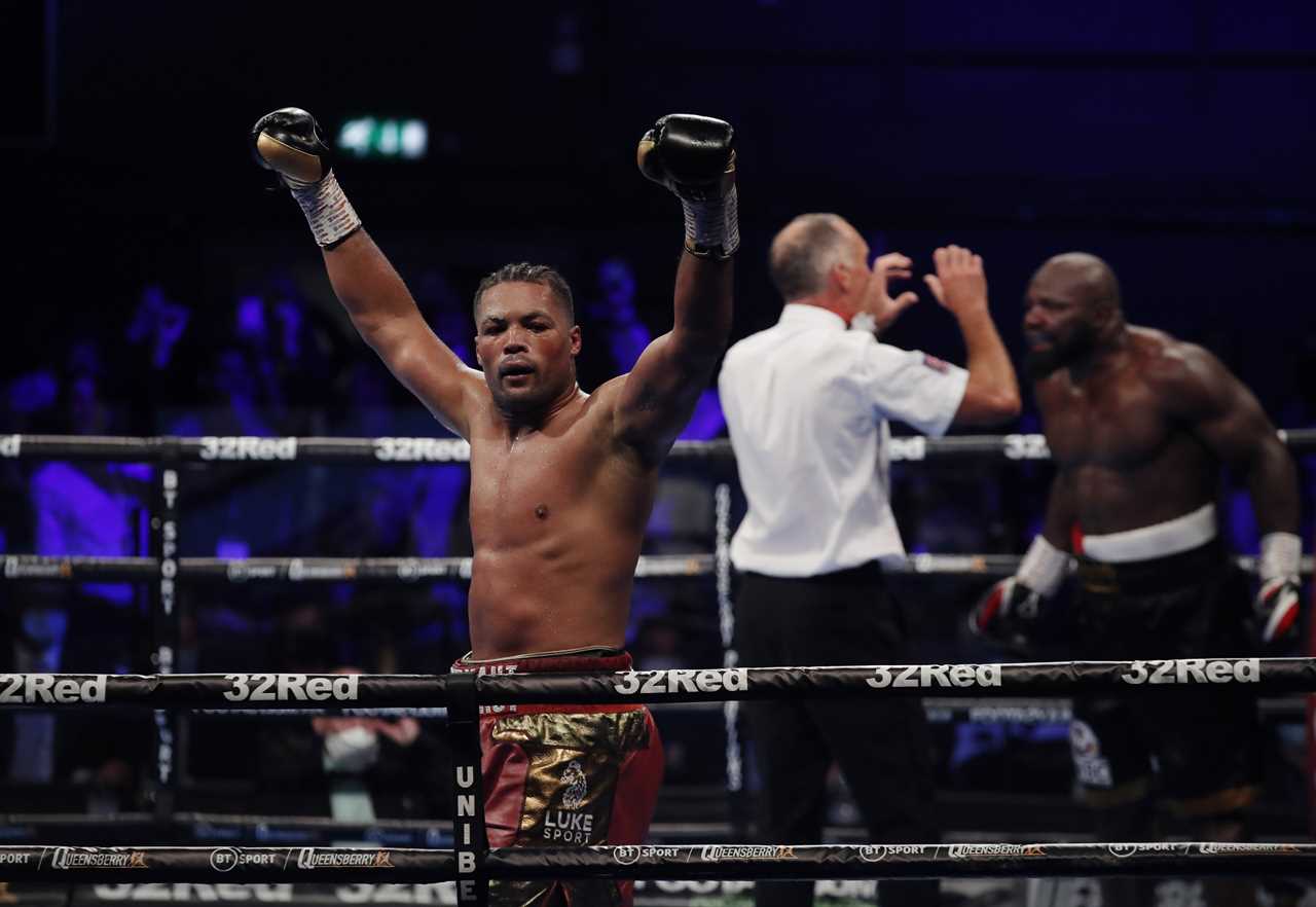 Joe Joyce declares that he is the only one who can defeat Fury in a verdict on heavyweight rivals during his September mega-fight