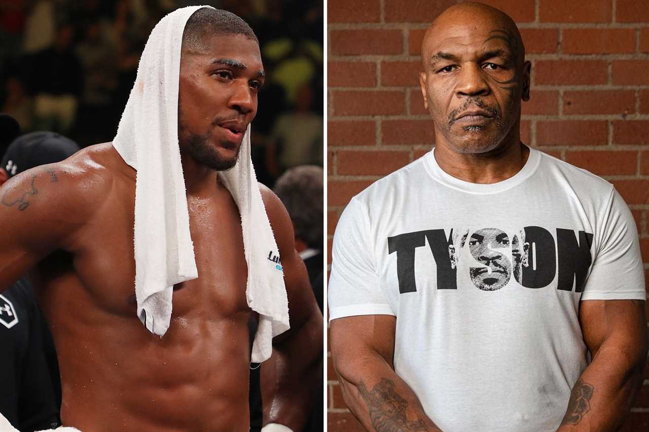 Mike Tyson hits trainer with a huge punch to the lip as the 55-year-old boxing legend prepares for a possible comeback