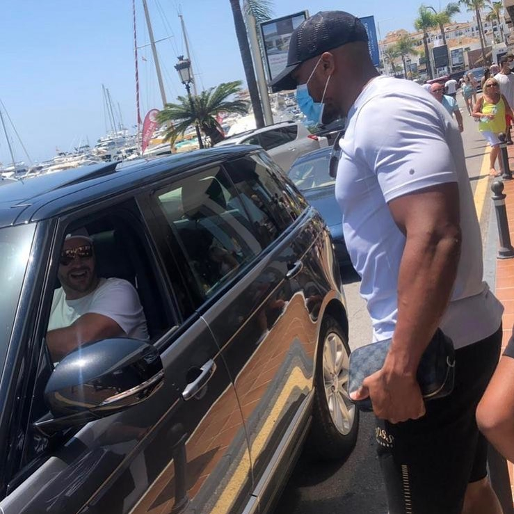 Inside Tyson Fury and Anthony Joshua’s secret friendship, from midnight texts and FaceTimes to Marbella meet-ups