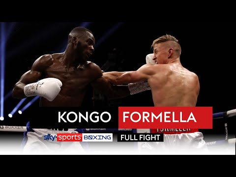 This is a learning curve Chris Kongo v Sebastian Formella FULL KO!