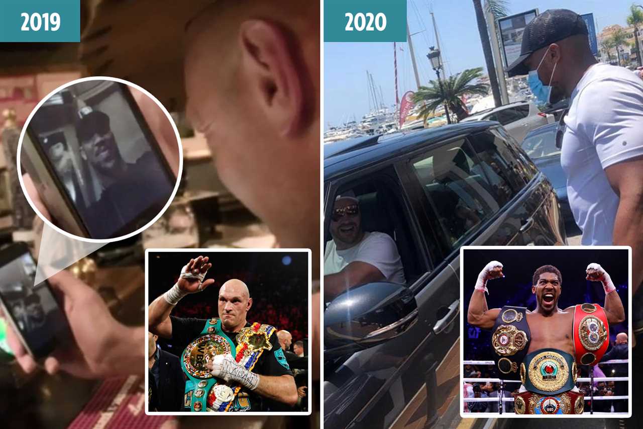 Tyson Fury and Paris spend time with Ed Sheeran, the Brit heavyweight king.