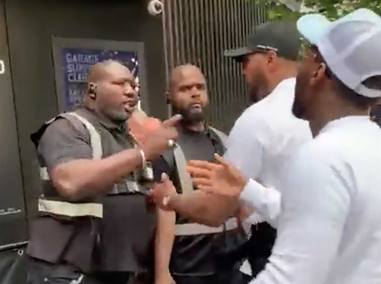 Julius Francis, an ex-heavyweight champion, defeated Mike Tyson. He KOs the rowdy man with one punch as a security officer in a new job.