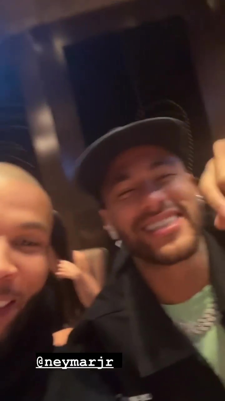 After PSG's star beating of a poker boxer, Neymar and Chris Eubank Jr square up to one another