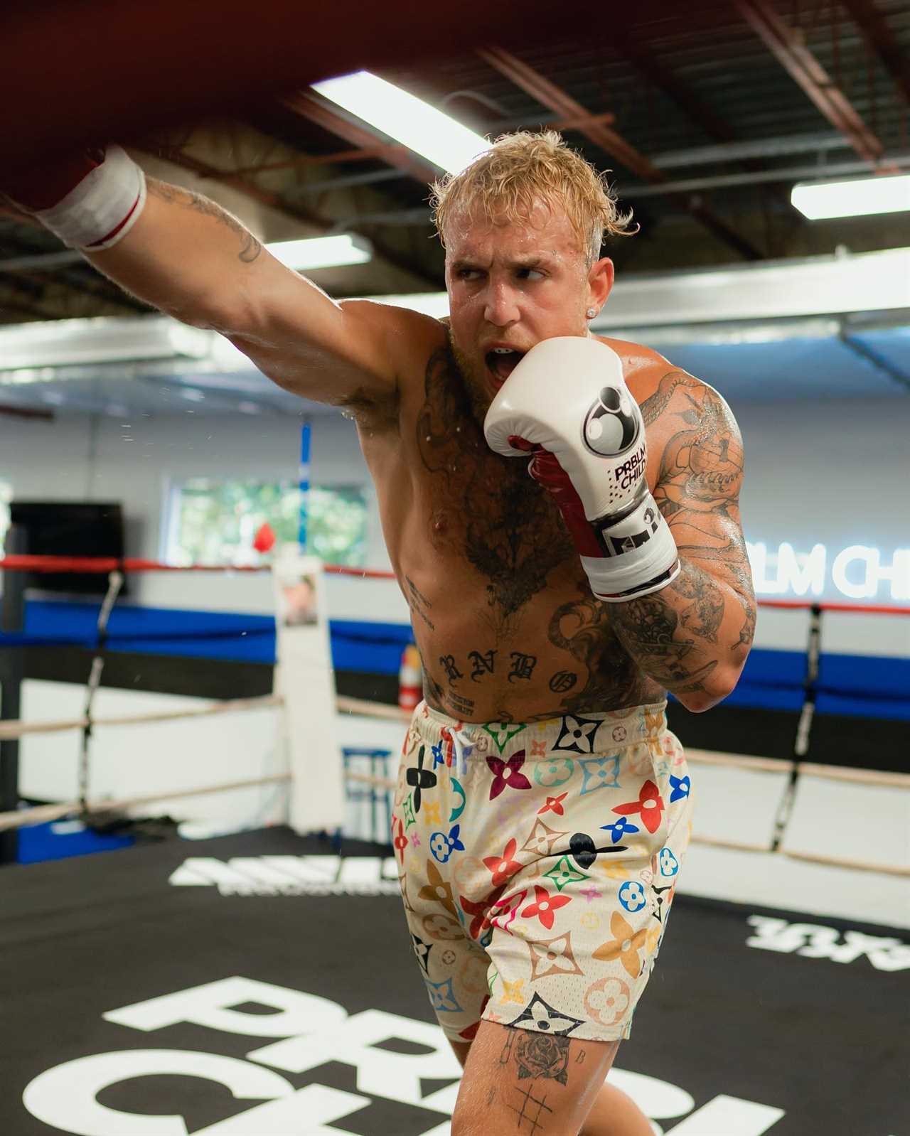 Jake Paul's coach claims that boxing saved his life and that having fun and partying would have been destructive.