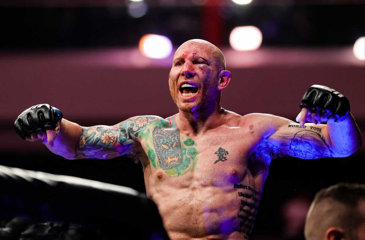 UFC star Josh Emmett is unrecognizable after a brutal fight. He shows his wounds on Michael Bisping’s podcast