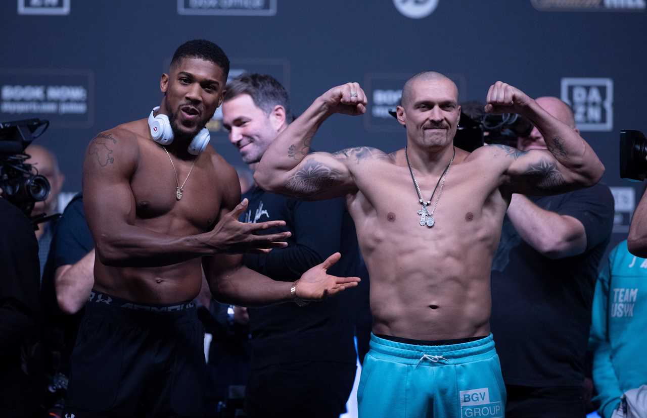 Tyson Fury claims Anthony Joshua is happy to be second and Usyk will win the rematch because he's 'too good a boxer.