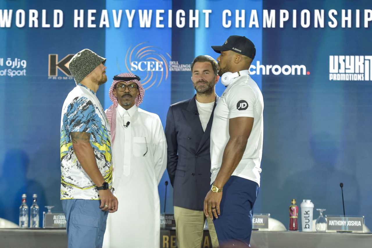 Anthony Joshua claims he is the comeback king, even though he admitted that Oleksandr Usyk gave him his 'a*** bust after an epic stare down
