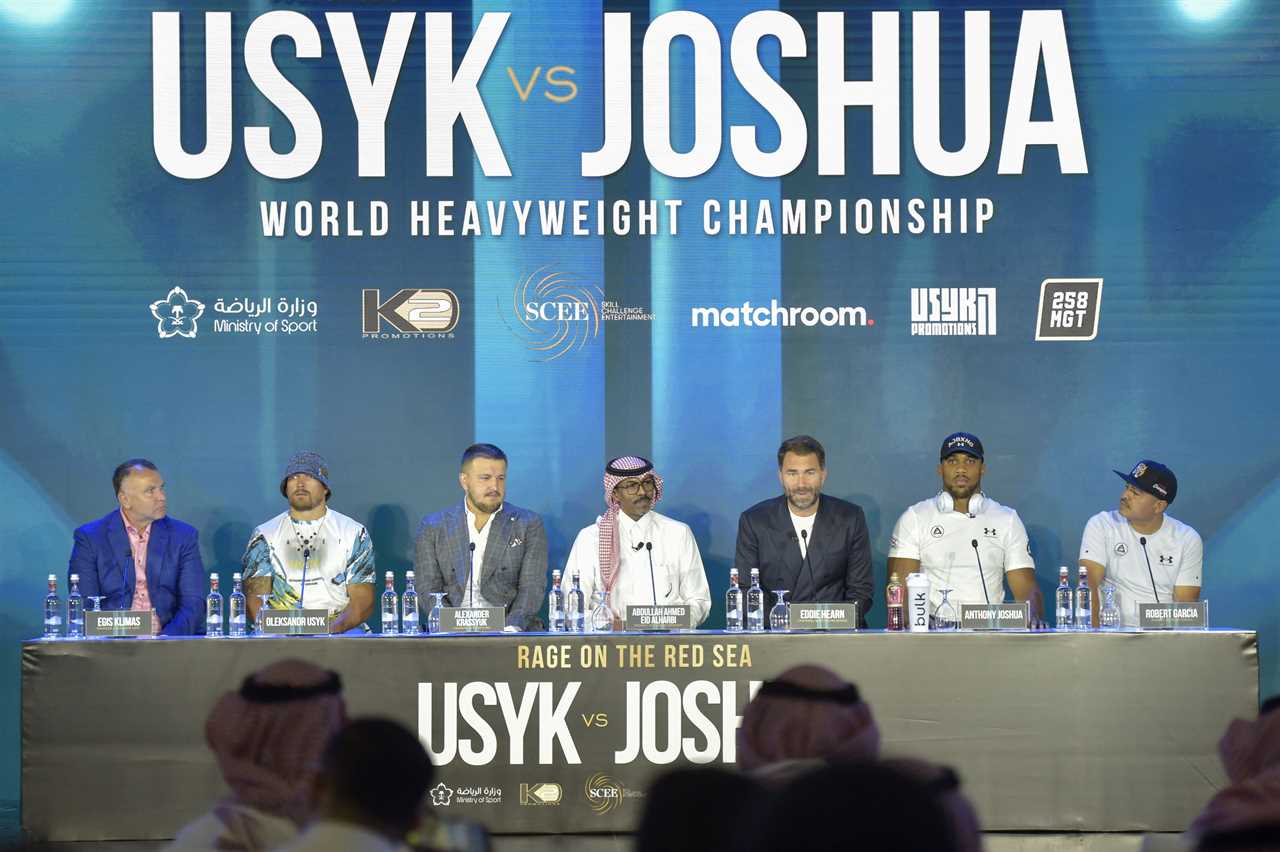 Anthony Joshua claims he is the comeback king, even though he admitted that Oleksandr Usyk gave him his 'a*** bust after an epic stare down