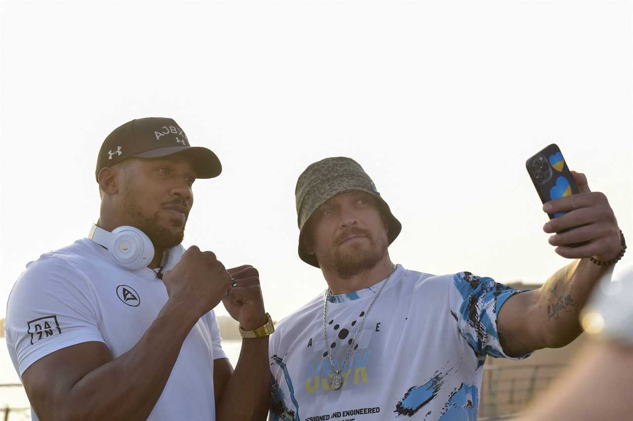 Anthony Joshua claims he is the comeback king, even though he admitted that Oleksandr Usyk gave him his 'a*** bust after an epic stare down