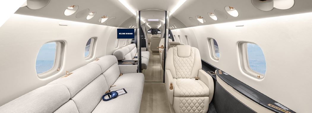 Conor McGregor's private luxury jet, including his gold-plated watch, is inside.