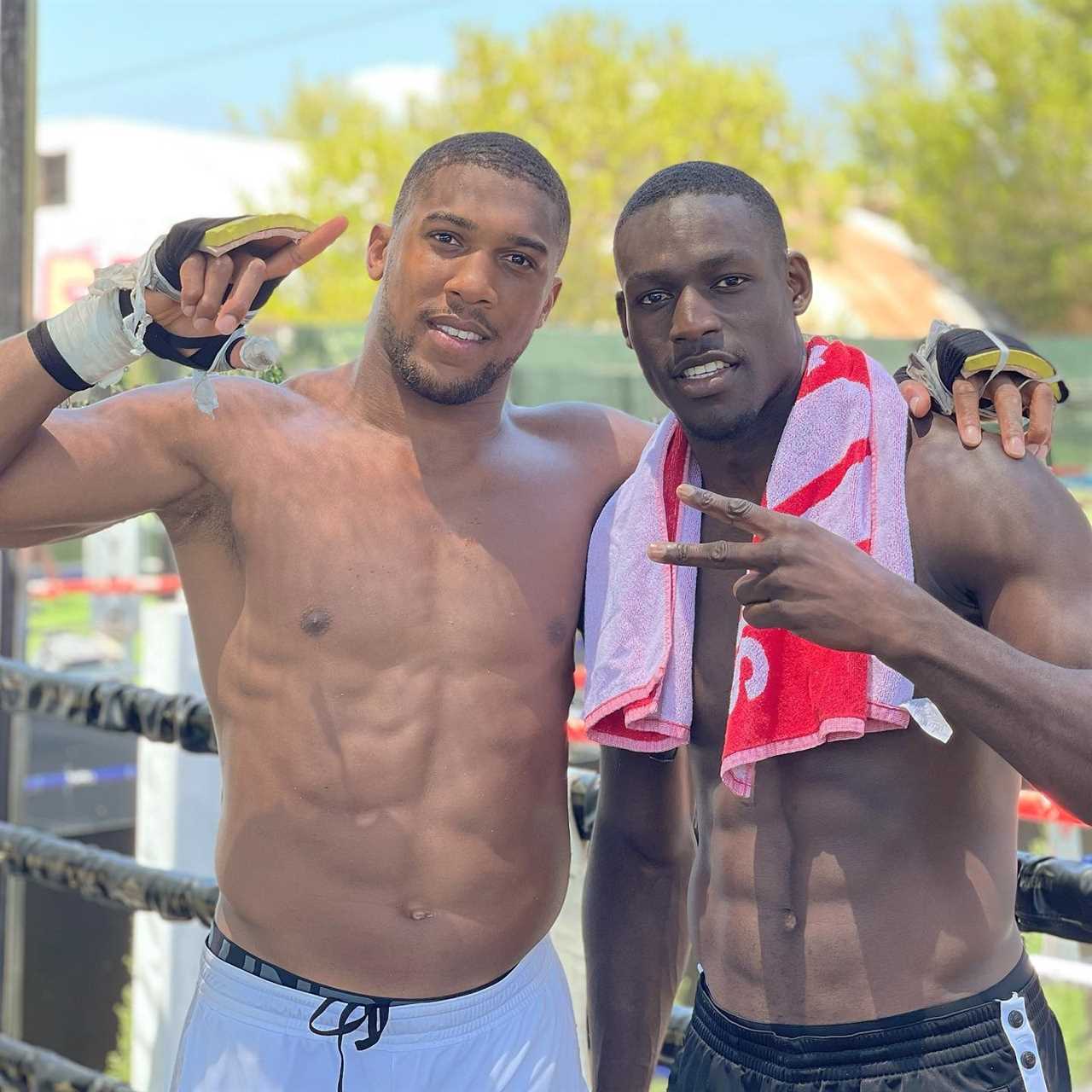 Anthony Joshua is in an awkward situation when Lawrence Okolie, his protege, is called out by Richard Riakporhe for a huge fight