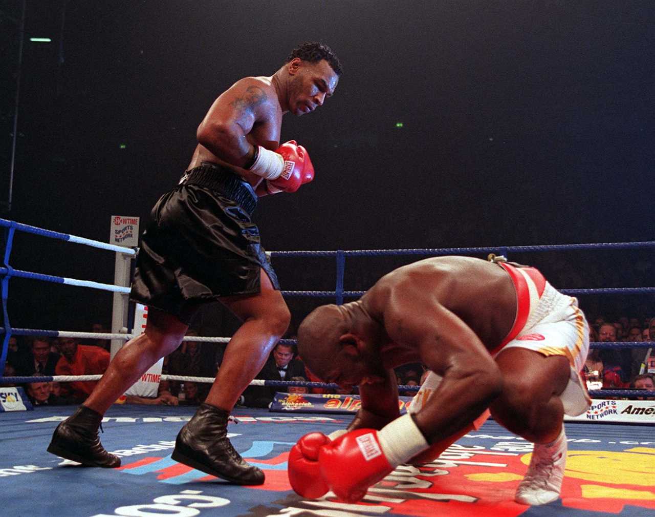 Julius Francis breaks his silence over viral KO rowdy man, and calls Mike Tyson to rematch 22-years after losing