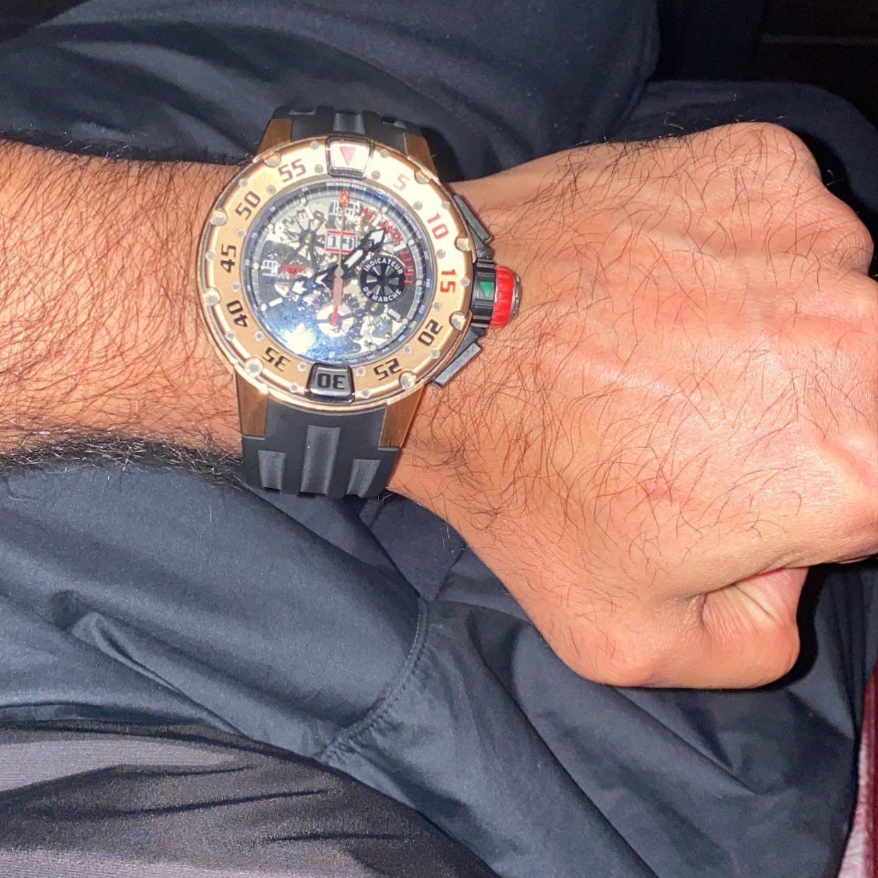 Amir Khan displays his luxury watch collection hours after three men were arrested for stealing his PS72k timepiece