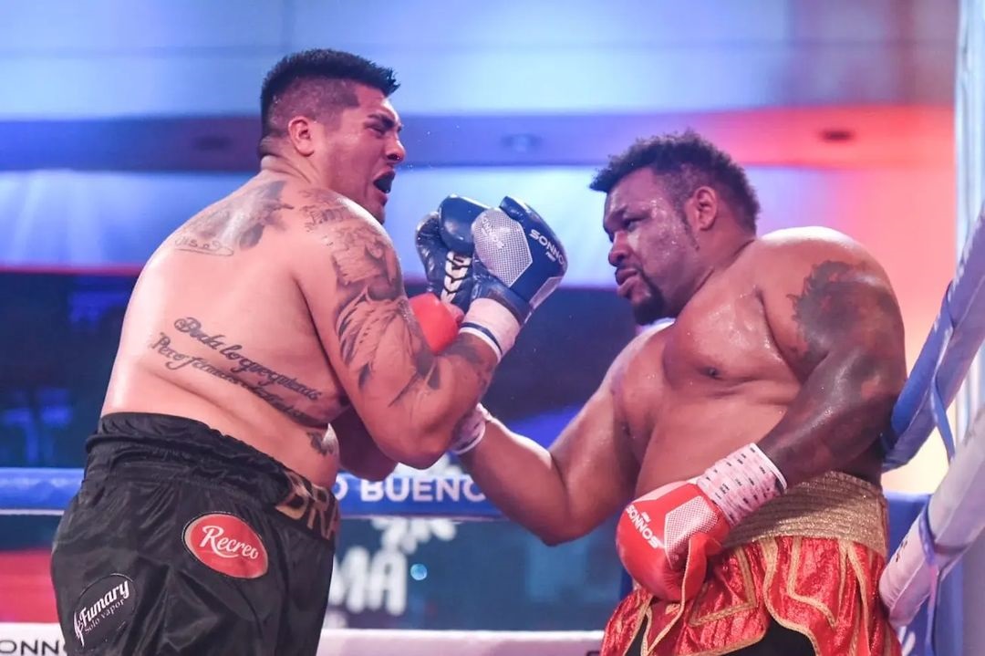 Cheat 'Big Baby Jarrell Miller - weighing in at 341lbs – wins his first fight in three and-a-half-years on 'KO To Drugs'.