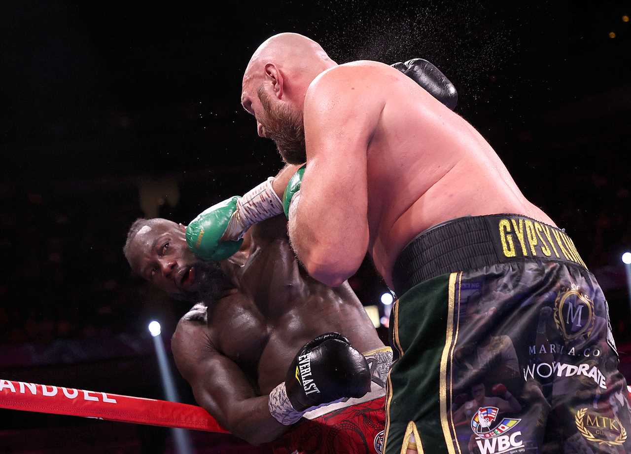 Deontay Wilder talks to Tyson Fury demolished and believes he has to return 'for people'