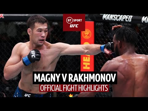 Rakhmonov proposes Magny to go 16-0 Shavkat Raakhmonov vs Neil Magny UFC Official Fight Highlights