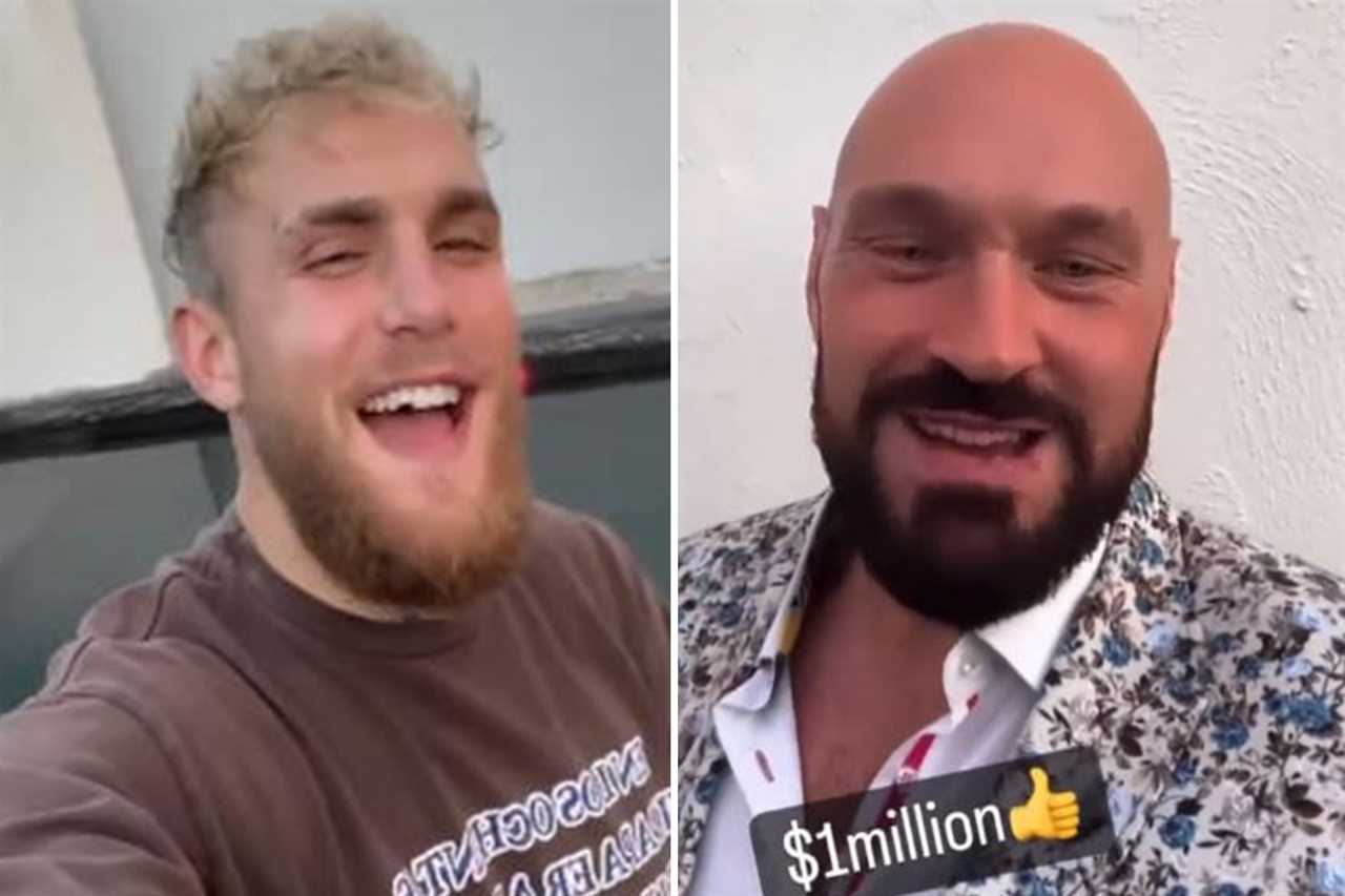 Jake Paul is told by Tyson Fury to spend $1m on new TEETH when Tommy is done together with you in advance of grudge match