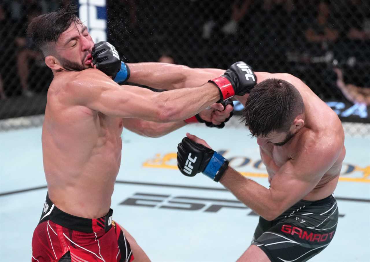 UFC fans hail Mateusz Gamrot’s win over Arman Tusarukyan as the 'fight of year'. Khabib is still looking for five more rounds.