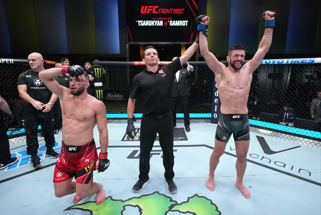 UFC fans hail Mateusz Gamrot’s win over Arman Tusarukyan as the 'fight of year'. Khabib is still looking for five more rounds.