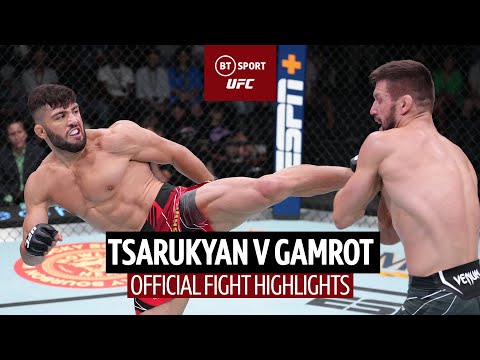 Lightweights fight it out Arman Tsarukyan against Mateusz Gamrot UFC Official Highlights