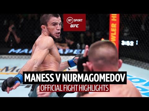 Nurmagomedov wins again! Umar Nurmagomedov vs Nate Maness UFC Official Fight Highlights