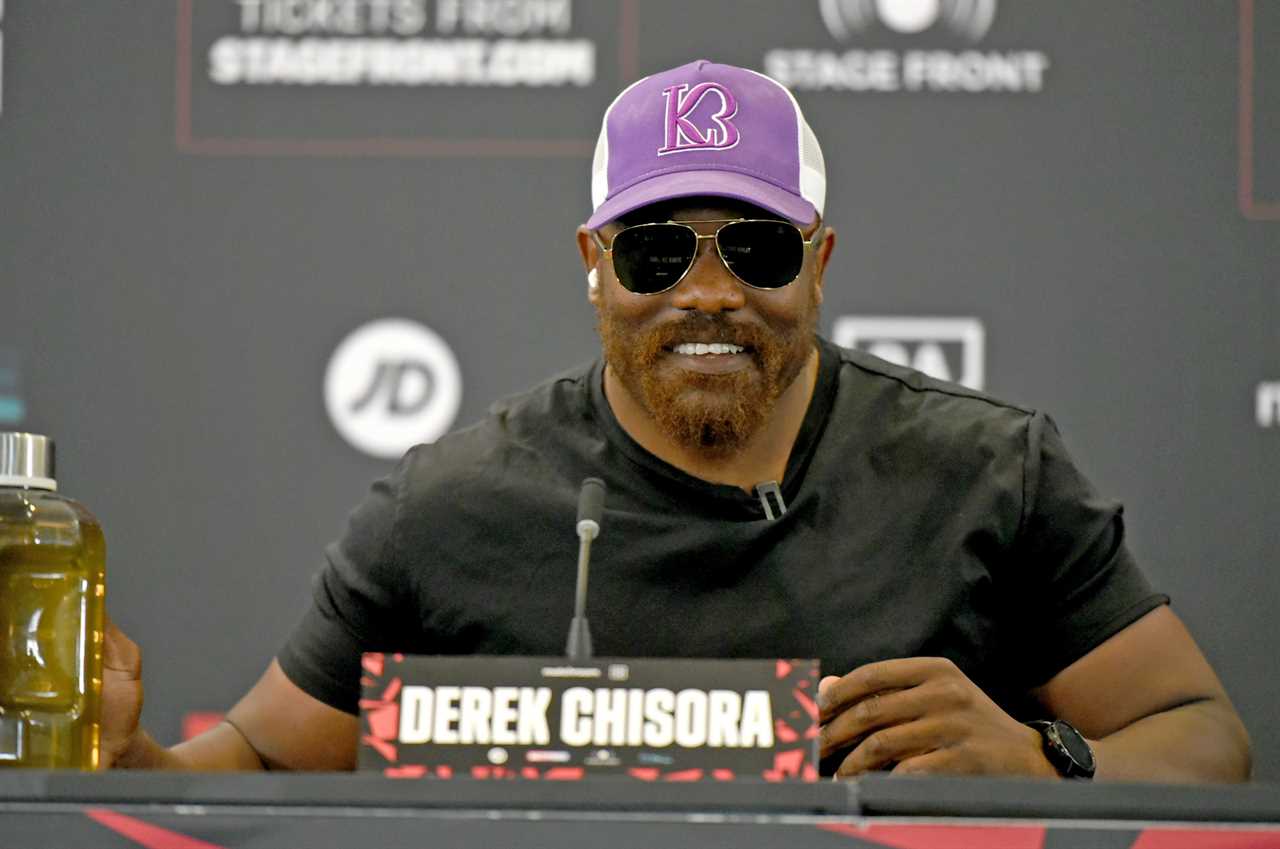 Derek Chisora asked Kubrat Pulev a bizarre X-rated question during a face-off: I've got some hard on for you
