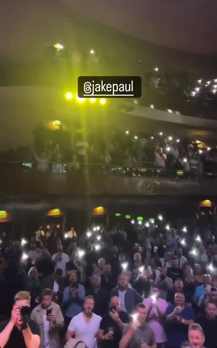 Tyson Fury has hundreds of fans chanting X-rated slurs at Jake Paul in advance of Youtuber's fight vs Tommy