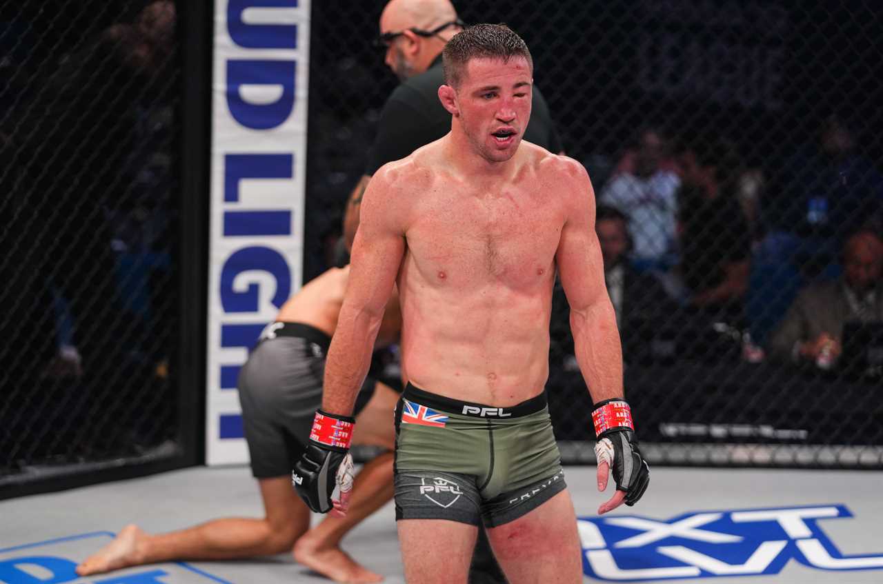 ‘Is that normal?’ – MMA star Brendan Loughnane shows off incredible one-day recovery from brutal eye injury in PFL fight